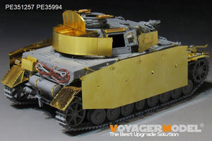 Voyager Model PE351257 WWII German Pz.Kpfw.IV Ausf.F1 LateProduction Basic For DRAGON 6957 1/35 – immagine 3