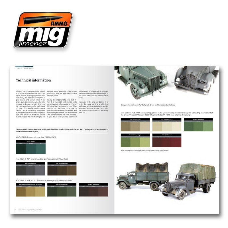 AMMO of Mig Jimenez 6001 SS CAMOUFLAGE GUIDE – zdjęcie 2