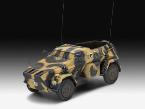 Revell 03335 SCUD-B German Command Armoured Vehicle Sd.Kfz.247 Ausf.B 1/35 – zdjęcie 2