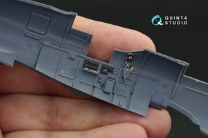 Quinta Studio QD48120 Spitfire Mk.VIII 3D-Printed &amp;amp; colored Interior on decal paper (Eduard) 1/48 – image 10