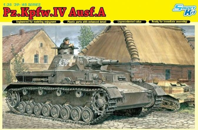 Dragon 6747 Pz.Kpfw.IV Ausf.A 1/35