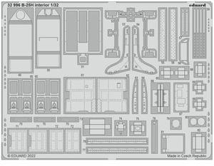 Eduard 32996 B-25H interior HKM 1/32 – Bild 2