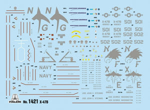 Italeri 1421 X-47B 1/72 – immagine 3