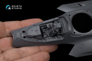 Quinta Studio QD48326 F-35B 3D-Printed &amp;amp; coloured Interior on decal paper (Italeri) 1/48 – imagen 13