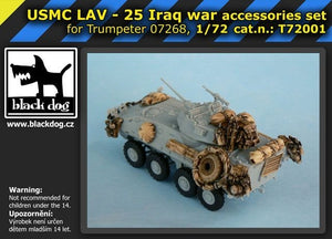 Black Dog T72001 LAV 25 Iraq War for Trumpeter 07268 1/72 – immagine 5