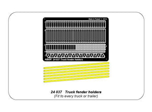 Aber 24037 Track fender holders 1/24 – imagen 8