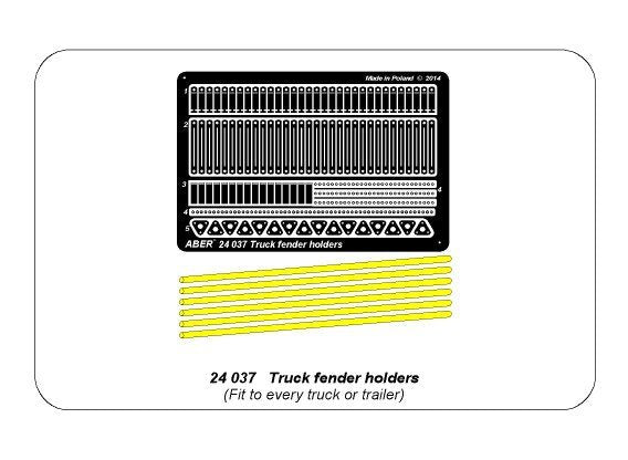 Aber 24037 Track fender holders 1/24 – imagen 8