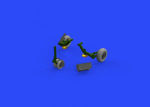 Eduard 648431 MiG-23ML wheels EDUARD, TRUMPETER 1/48 – imagen 2