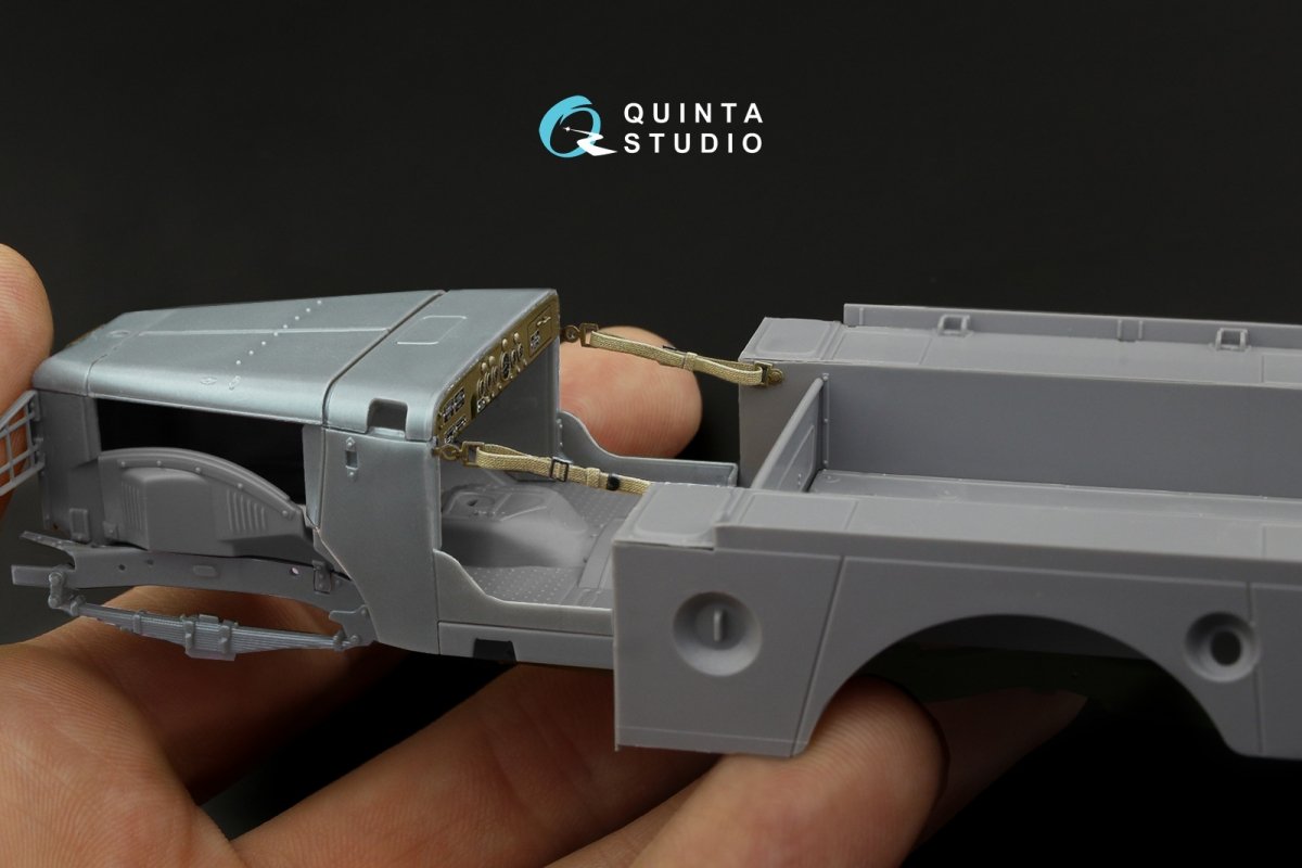 Quinta Studio QD35062 Dodge WC-51 3D-Printed &amp;amp; coloured Interior on decal paper (Zvezda) 1/35 – imagen 2