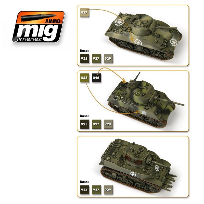 AMMO of Mig Jimenez 7119 WARGAME US ARMOR SET – immagine 2