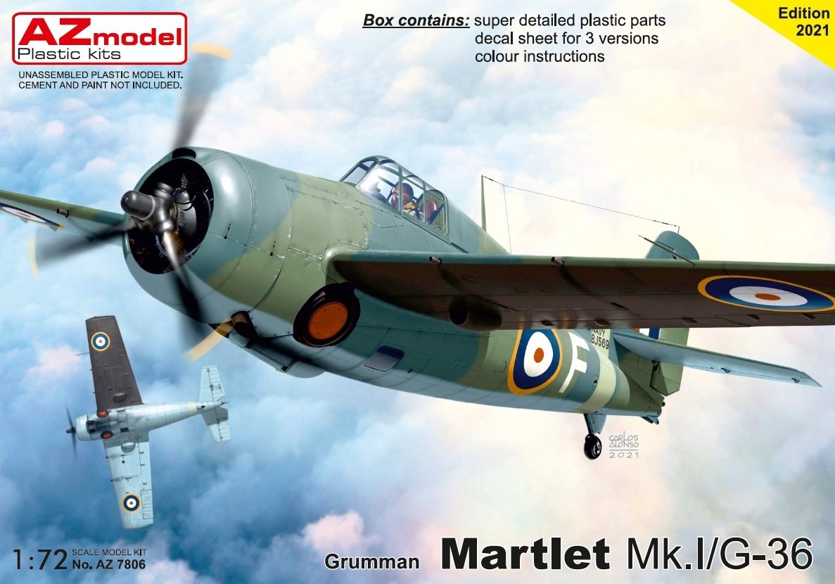 AZ Model AZ7806 Martlet Mk.I/G-36 1/72