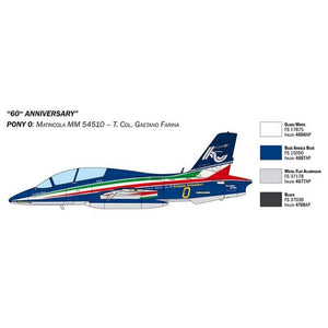 Italeri 1461 AERMACCHI MB-339 &amp;quot;60th P.A.N.Anniv.&amp;quot; 1/72 – immagine 3