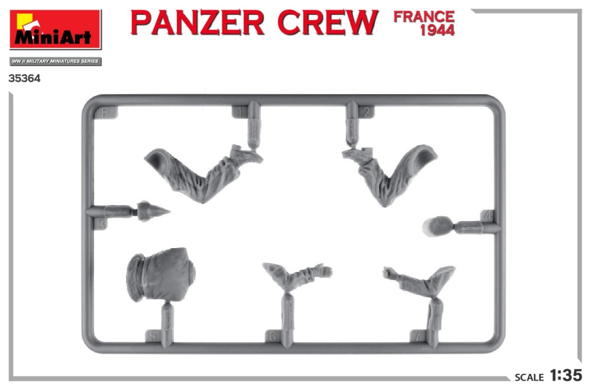 MiniArt 35364 PANZER CREW. FRANCE 1944 1/35 – Bild 4