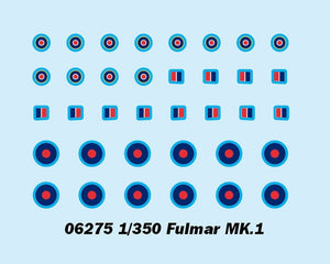 Trumpeter 06275 Fulmar MK.1 (6pcs.) 1/350 – image 4