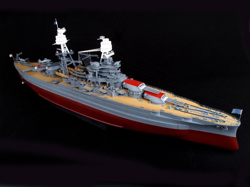 Trumpeter 03701 USS Arizona BB-39 1/200 – zdjęcie 33
