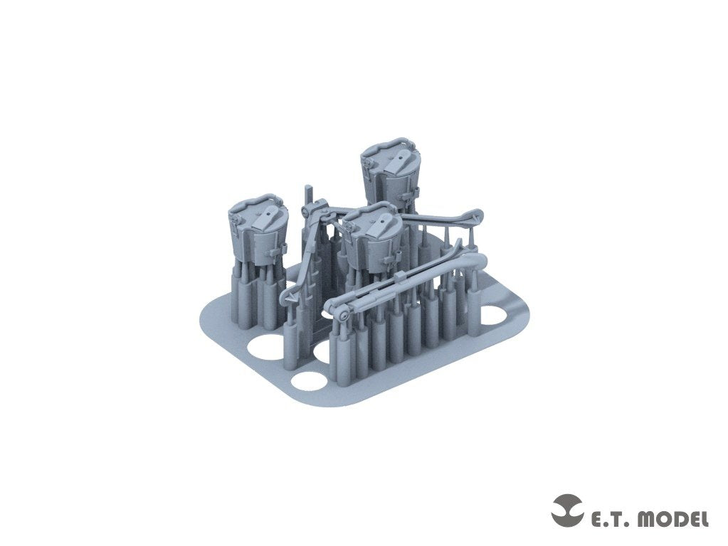 E.T. Model P35-217 WWII German Mg42 Machinegun &amp;amp; Ammo Box ( 3D Print ) 1/35 – immagine 9