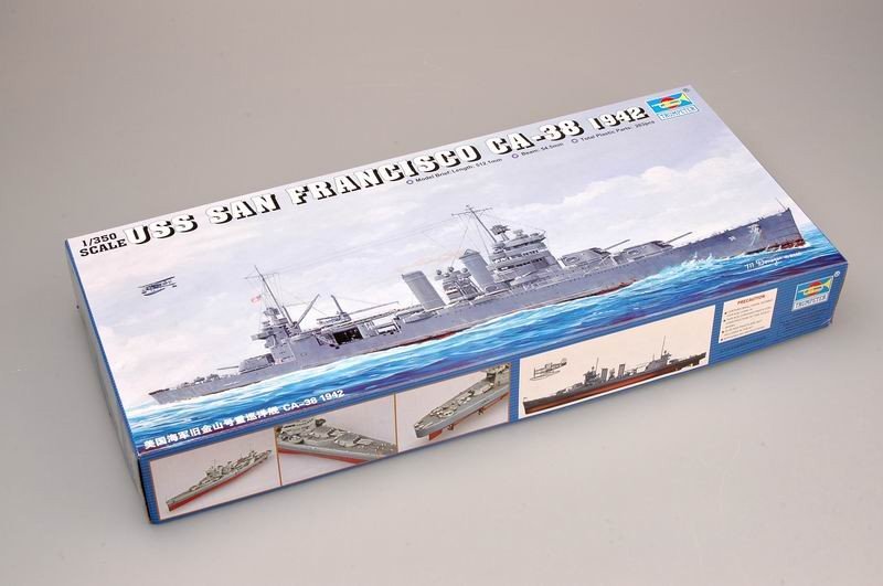 Trumpeter 05309 USS San Francisco CA-38 (1942) 1/350 – Bild 2