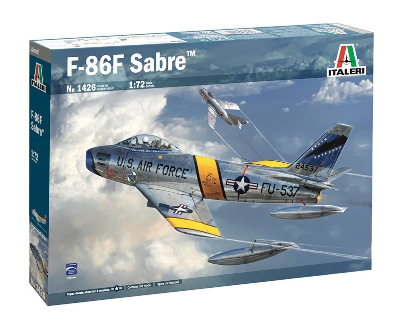 Italeri 1426 F-86F Sabre 1/72 – zdjęcie 2