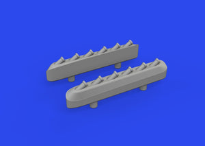 Eduard 672359 P-51D exhaust stacks w/ fairing PRINT EDUARD 1/72 – immagine 2