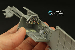 Quinta Studio QD32177 Bf 109E3/4 3D-Printed coloured Interior on decal paper (Trumpeter) 1/32 – Bild 9