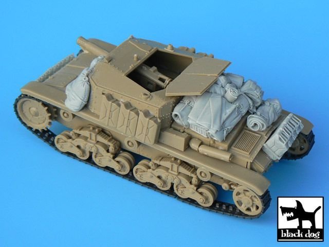 Black Dog T35004 Semovente M40-75/18 accessories set for Tamiya kits 1/35 – Bild 3