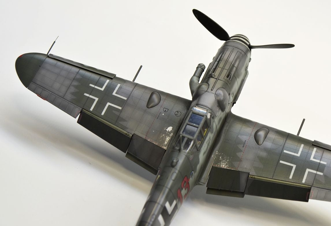 Omask 47008 Bf 109G-6 camo mask for Bartels wing 1/72 – immagine 4