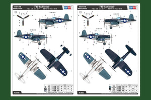 Hobby Boss 80383 F4U-1A Corsair 1/48 – immagine 14