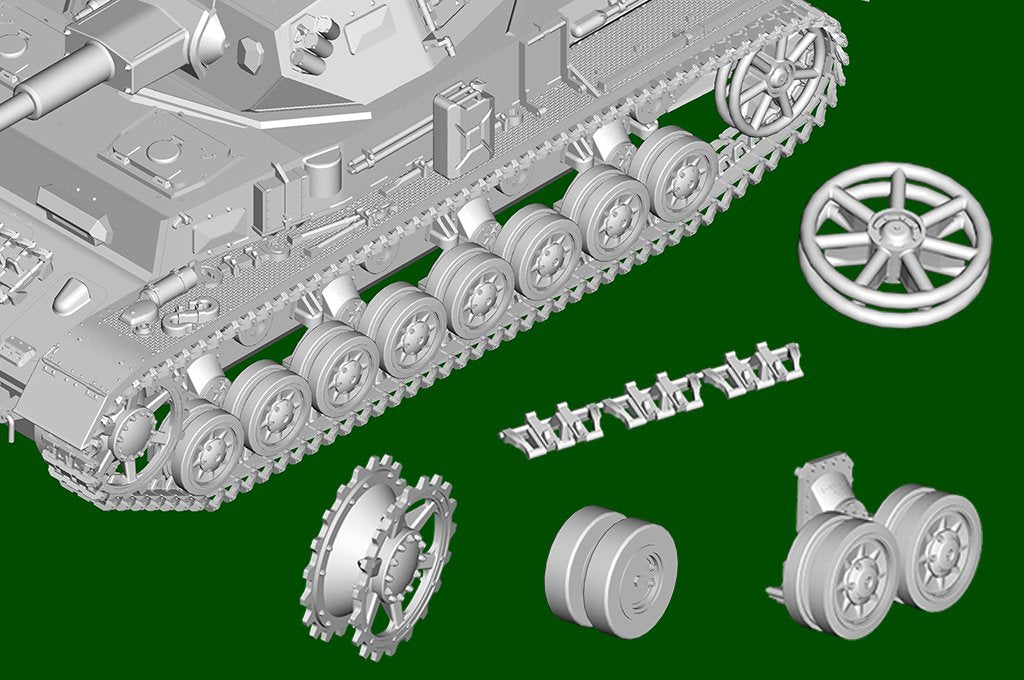 Hobby Boss 84840 German Pzkpfw IV Ausf.F2 Medium Tank 1/48 – immagine 11