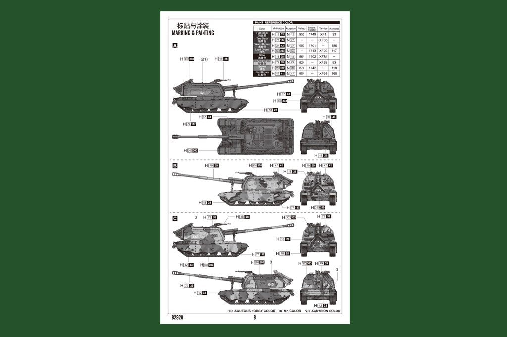 Hobby Boss 82928 2S19-M2 Self-propelled Howitzer 1/72 – Bild 3