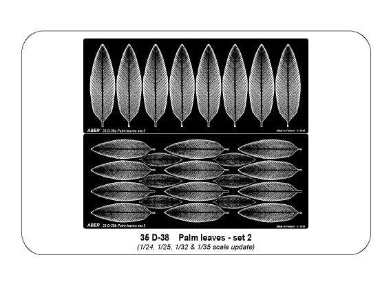 Aber 35D38 Palm leaves – set 2 1/35 – image 5