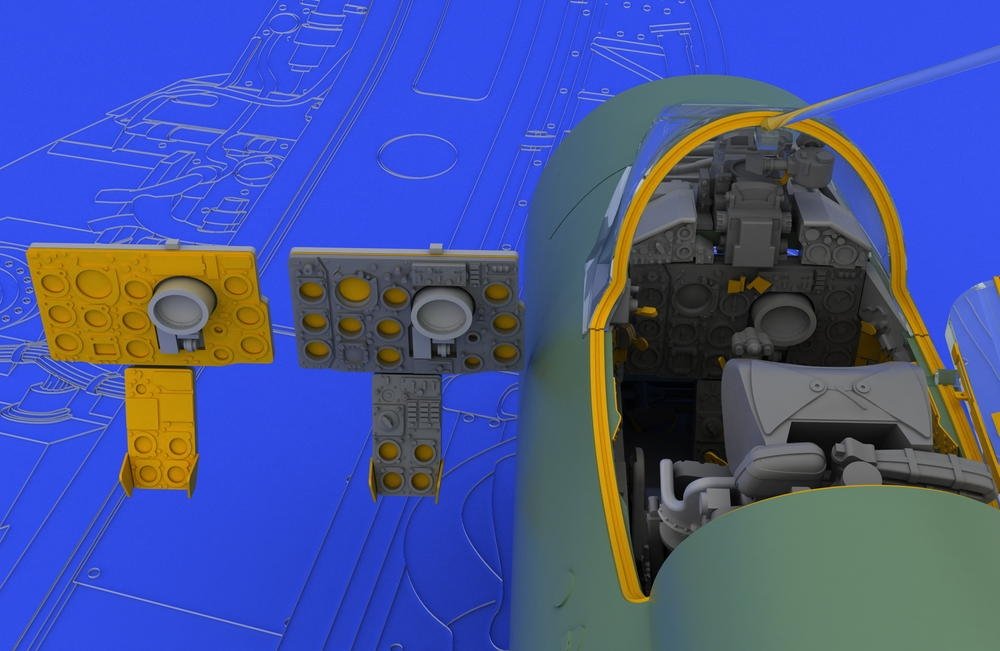 Eduard 648036 MiG-21MF interior late 1/48 (Eduard) – immagine 4