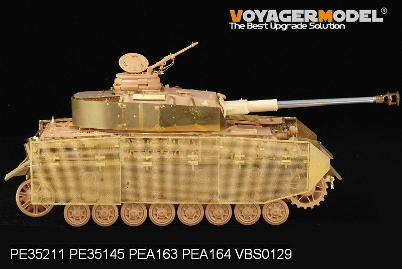 Voyager Model PEA164 WWII German Panzer.IV Ausf.J &amp;quot;Thoma shields&amp;quot; wire mesh schürzen (For All) 1/35 – immagine 11