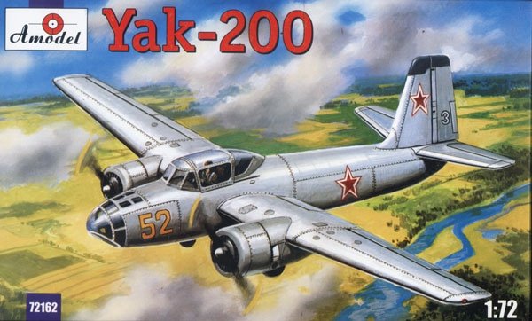 Maquette A-Model 72162 Yak-200 au 1/72 