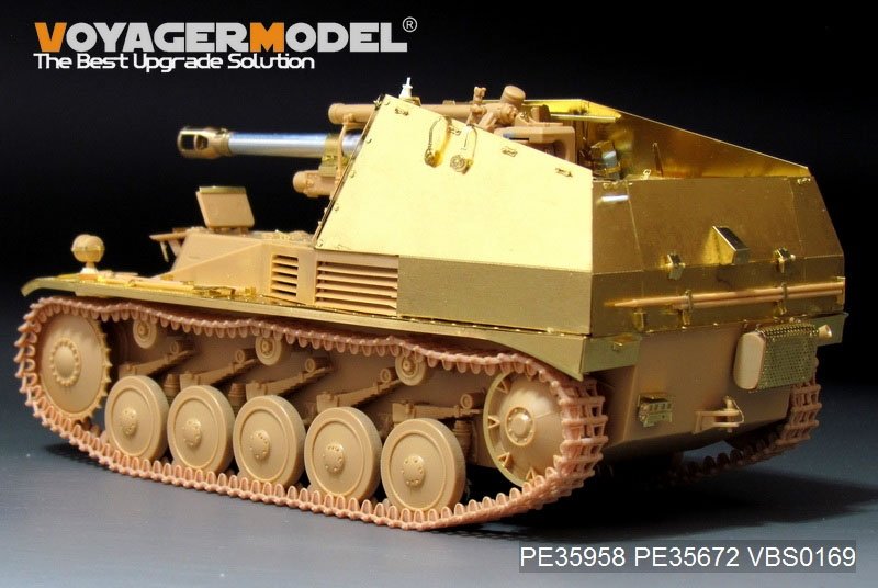 Maquette Voyager PE35958 Obusier automoteur allemand Wespe Basic de la Seconde Guerre mondiale pour TAMIYA 35200/35358 au 1/35 – image 24