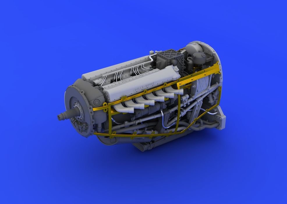 Eduard 648200 Spitfire Mk. VIII engine 1/48 (EDUARD) – zdjęcie 2