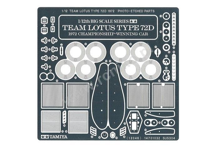 Tamiya 12046 Team Lotus Type 72D 1972 1/12 – immagine 4