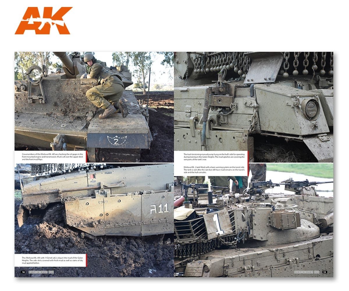 AK Interactive AK253 MUD (RUST &amp;amp; DUST SERIES VOL.1) (English) – zdjęcie 3