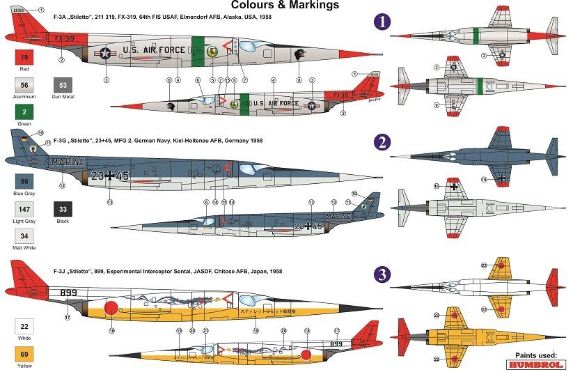 AZ Model AZ7598 F-3 Stilleto in service 1/72 – immagine 2