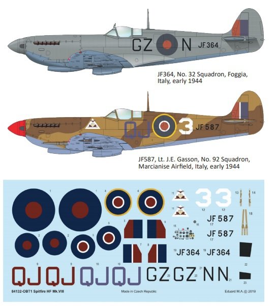 Eduard 84132 Spitfire HF Mk.VIII 1/48 – zdjęcie 2