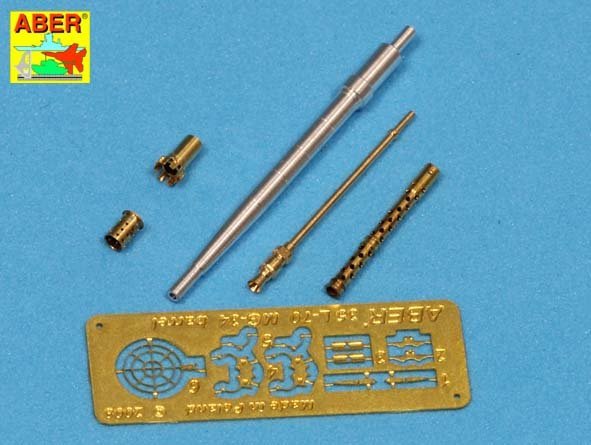 Aber 35L-106N Ensemble de barils KwK.30 et MG 34 pour Pz.Kpfw. II, Ausf. AF (1/35)
