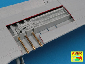 Aber A32108 Set of 6 turned U.S. cal .50 (12,7mm) Browning M2 barrels for P-51 Mustang 1/32 – zdjęcie 7