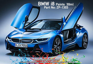 Zero Paints ZP-1303-GR BMW i8 Sophisto Grey 30ml – immagine 2