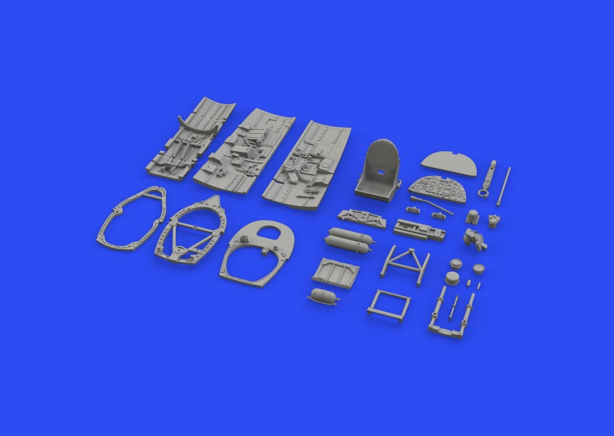 Eduard 648621 Spitfire Mk.II cockpit EDUARD 1/48 – imagen 2