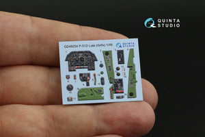 Quinta Studio QD48254 P-51D Late 3D-Printed &amp;amp; coloured Interior on decal paper ( Airfix ) 1/48 – Bild 8