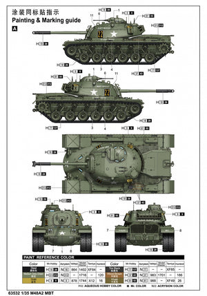 J&amp;#39;adore le kit 63532 M48A2 MBT 1/35 – image 3