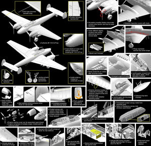 Cyber Hobby 3209 Bf 110 E-2 Trop 1/32 – imagen 3
