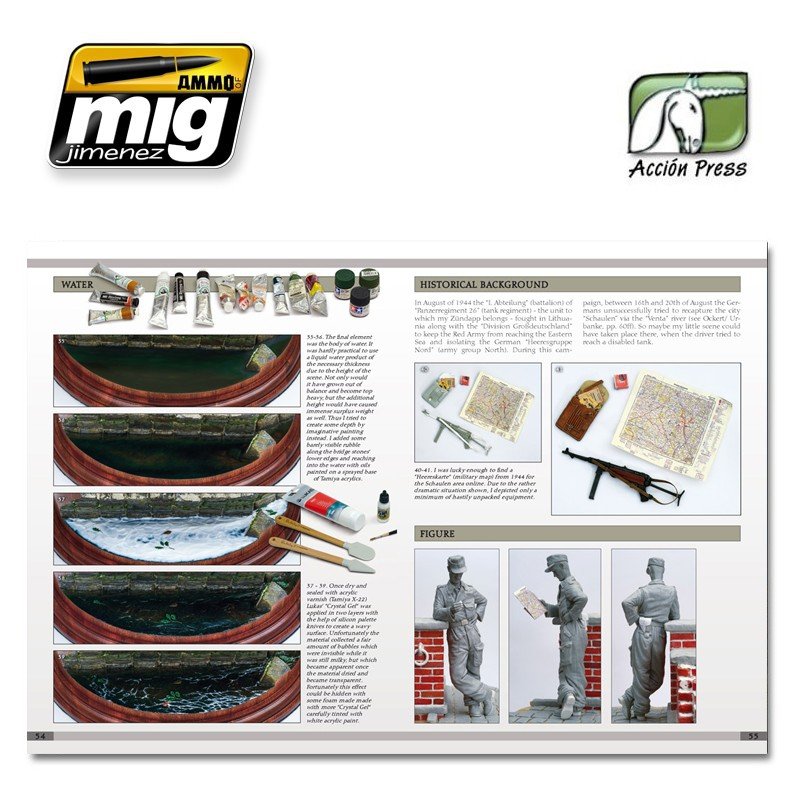 AMMO of Mig EURO0012 Jimenez LANDSCAPES OF WAR: THE GREATEST GUIDE - DIORAMAS Vol.III - Rural Enviroments (English) – immagine 5