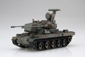 Fujimi 723495 MI-9 EX-2 JGSDF Type 87 Self-Propelled Anti-Aircraft Gun 1/72 – immagine 2