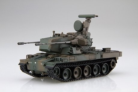 Fujimi 723495 MI-9 EX-2 JGSDF Type 87 Self-Propelled Anti-Aircraft Gun 1/72 – immagine 2