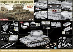 Dragon 6926 Flakpanzer IV Ausf.G &amp;quot;Wirbelwind&amp;quot; Première production (2 en 1) 1/35 – image 2